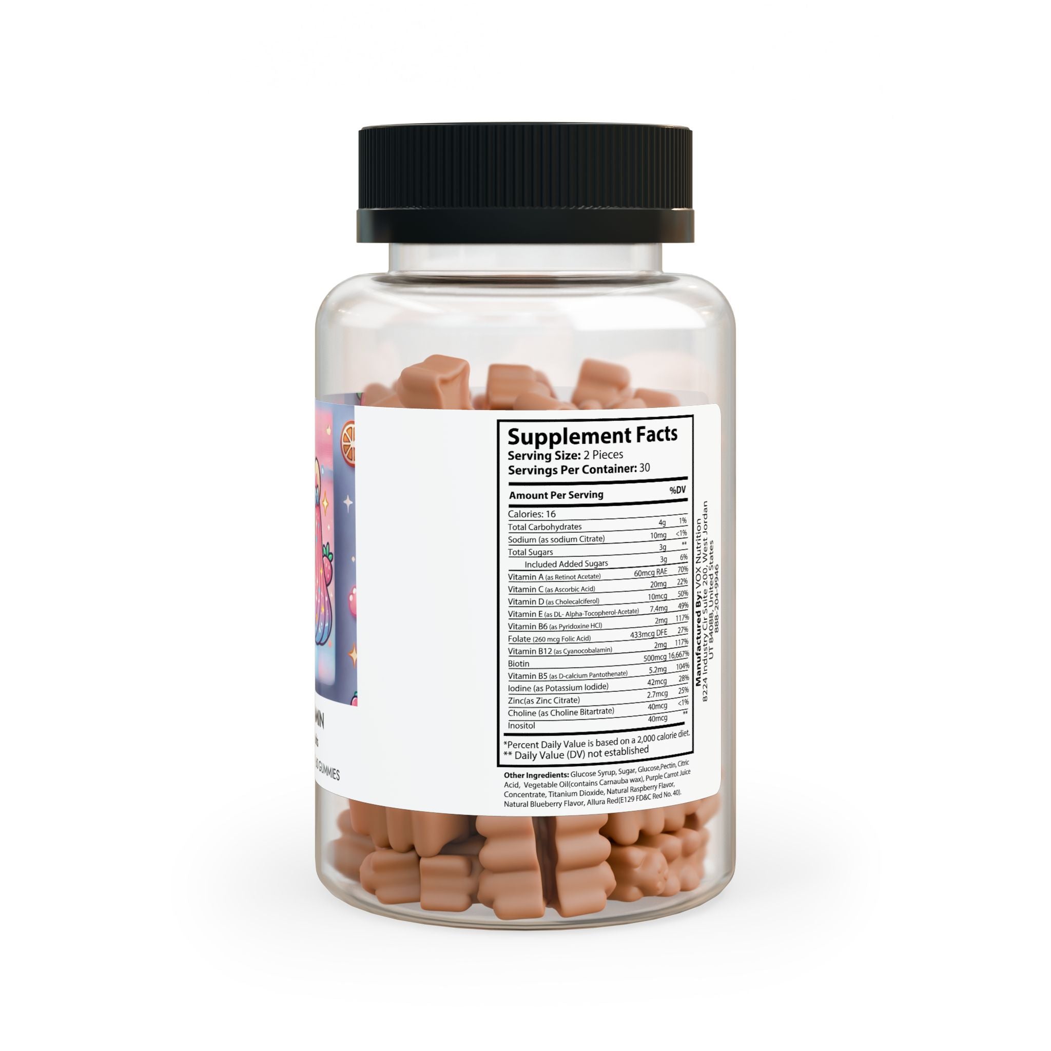 Hair Vitamin Gummies (60 Gummies)